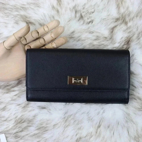 lucia large slim flap wallet